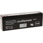Batterie au plomb (multipower ) MP2,3-12 remplace MP2,2-12 Vds