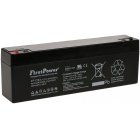 FirstPower Batterie au plomb-gel FP1223 VdS 12V 2,3Ah
