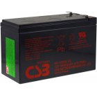 CSB Batterie au plomb à courant élevé HR1234WF2 12V 9Ah