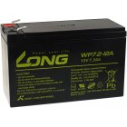 KungLong Batterie au plomb WP7.2-12A F2 VdS
