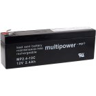 Batterie au plomb (multipower ) MP2.4-12C rsistante aux cycles