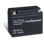 Batterie au plomb (multipower ) MP20-6
