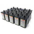 Bloc batterie 4R25 6V pour batterie de lanterne Nissen IEC 4R25 lot de 20