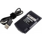 Chargeur USB pour batterie rechargeable Panasonic VW-VBG260-K