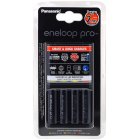 Chargeur Panasonic eneloop BQ-CC55E incl. 4 pices AA eneloop Pro 2500mAh