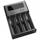 Chargeur Nitecore NOUVEAU i4 pour NiCd, NiMH (AA, AAA, AAAA, C, D), Li-ion (18650, 14650, 12650) Chargeur Nitecore NOUVEAU i4 pour NiCd, NiMH (AA, AAA, AAAA, C, D), Li-ion (18650, 14650, 12650)