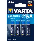 Batterie Varta 4903 Microcellule LR03 AAA Blister de 4