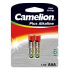 Batterie Camelion Micro LR03 MN2400 HR03 Plus Alcaline 2 pack blister