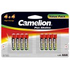 Batterie Camelion Micro LR03 MN2400 HR03 Plus Alcaline (4+4) Blister de 8