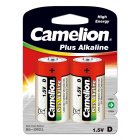 Batterie Camelion Plus Alcaline LR20 Baby D Blister de 2