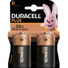 Batterie Duracell Plus MN1300 LR20 Mono Blister de 2