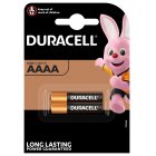 Batterie Duracell Ultra MN2500 LR61 Piccolo AAAA Blister de 2