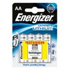 Energizer Pile Mignon Lithium AA Ultimate 4pcs blister