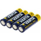 Batterie Varta 4006 Pile Mignon AA industrielle 4 cellules en feuille