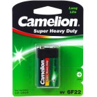 Batterie Camelion Super Heavy Duty 6F22 9-V bloc 1er blister