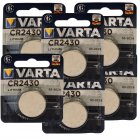 6x Pile bouton au lithium Pile Varta lectronique CR2430 3V 1er blister
