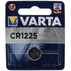 Pile bouton au lithium, batterie Varta CR1225 1 blister