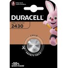 Pile bouton au lithium Duracell CR2430, DL2430 1 blister