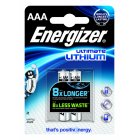 Pile au lithium Energizer L92 / Micro / AAA / FR03 blister de 2 pices