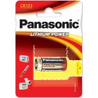 Batterie Panasonic photo Alimentation photo 123 CR123A RC R123 1er blister