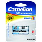 Photo Batterie Camelion CR123 / CR123A / EL123A / DL123A / CR17345 / CR17345 / 1 pcs. blister