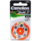 Camelion Pile pour appareil auditif 13AE / A13 / DA13 / PR48 / PR754 / V13AT / ZL13 Blister de 6 Camelion Pile pour appareil auditif 13AE / A13 / DA13 / PR48 / PR754 / V13AT / ZL13 Blister de 6