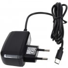 Adaptateur secteur / chargeur avec connecteur USB-C 5V 2A par ex. pour Samsung Galaxy S8 / S8 Active / Google Pixel 4