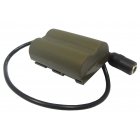 Adaptateur de compartiment à piles pour Canon EOS 10D / compatible avec le Canon type DR-E2 Adaptateur de compartiment à piles pour Canon EOS 10D / compatible avec le Canon type DR-E2