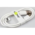 goobay Câble de charge et de synchronisation USB-C pour appareils avec connexion USB-C, 0,5m, blanc