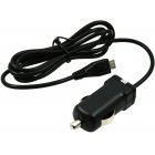 Powery Câble de chargement de voiture avec Micro-USB 1A Noir