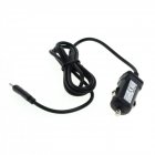Powery Câble de chargement de voiture, adaptateur de chargement de voiture avec USB-C (Type C) 2,4A Noir